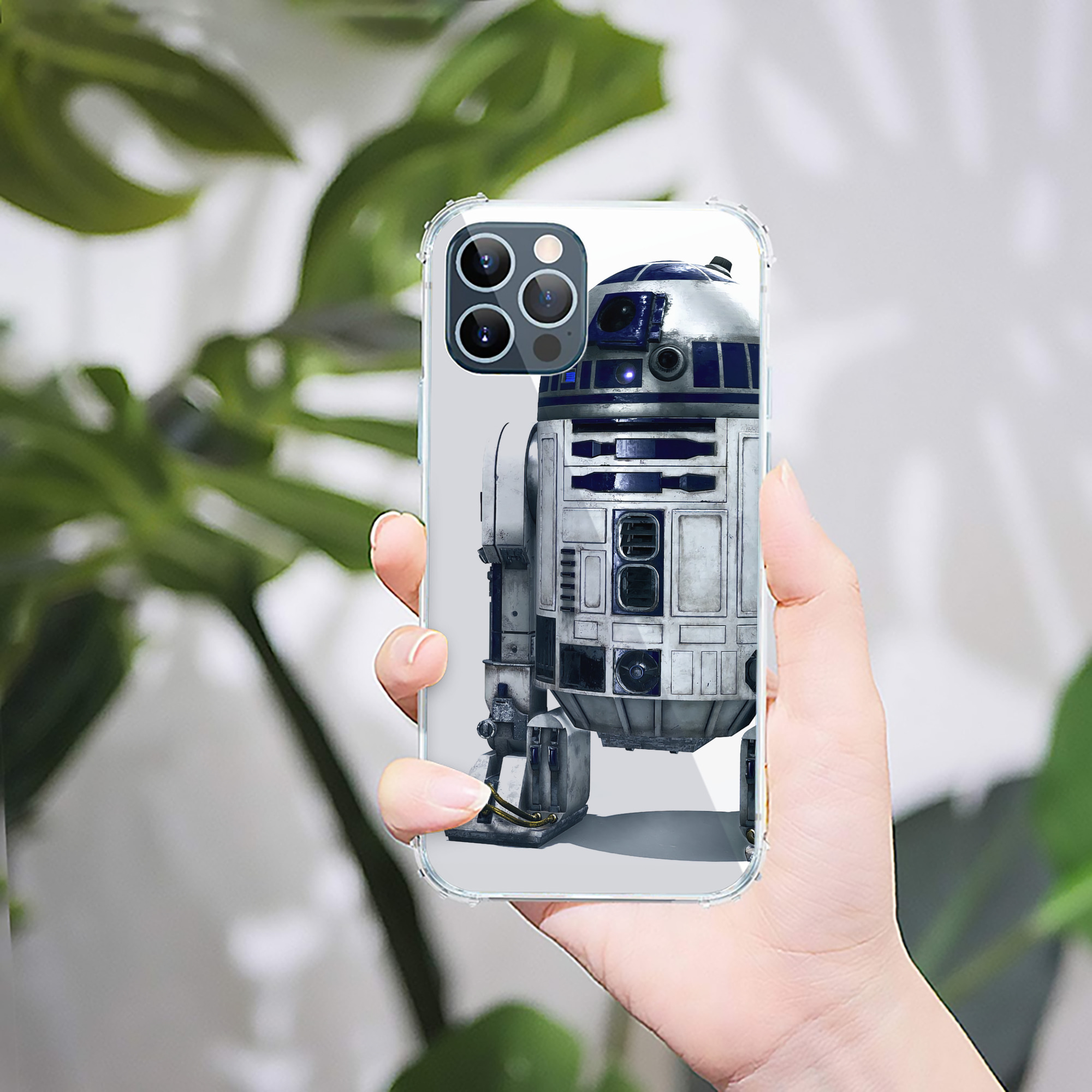 （画像用） スター・ウォーズ Star Wars 【iPhone 12シリーズ対応】透明スマホケース（クリアソフトケース）